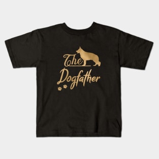 The German Shepherd Dogfather Kids T-Shirt